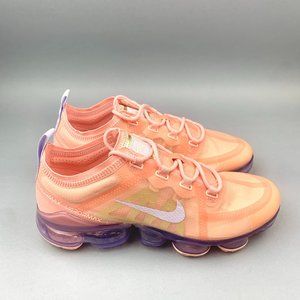 Nike Air Vapormax 2019 Womens Size 6.5 Bleached Coral/Amethyst Tint